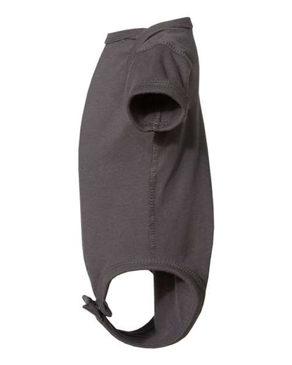 Rabbit Skins Infant Fine Jersey Bodysuit 4424 Charcoal
