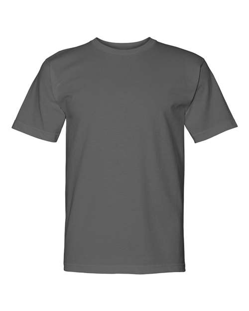 Bayside USA-Made Midweight T-Shirt 5040 Charcoal