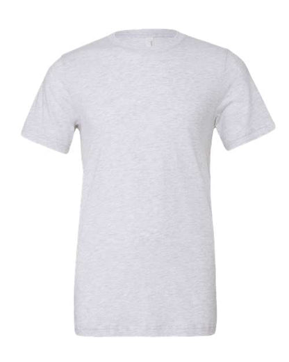 BELLA + CANVAS Triblend Tee 3413 True Royal Triblend Custom Embroidered Business Logo