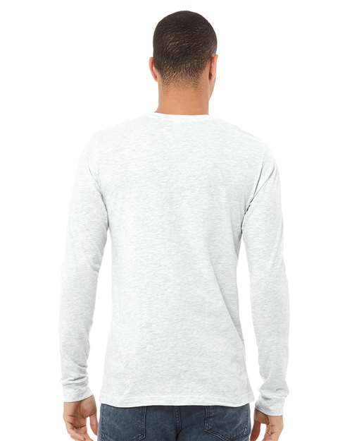 BELLA + CANVAS Jersey Long Sleeve Tee 3501 Ash