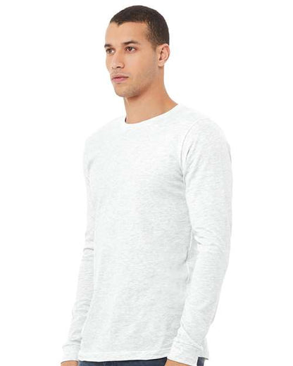 BELLA + CANVAS Jersey Long Sleeve Tee 3501 Ash