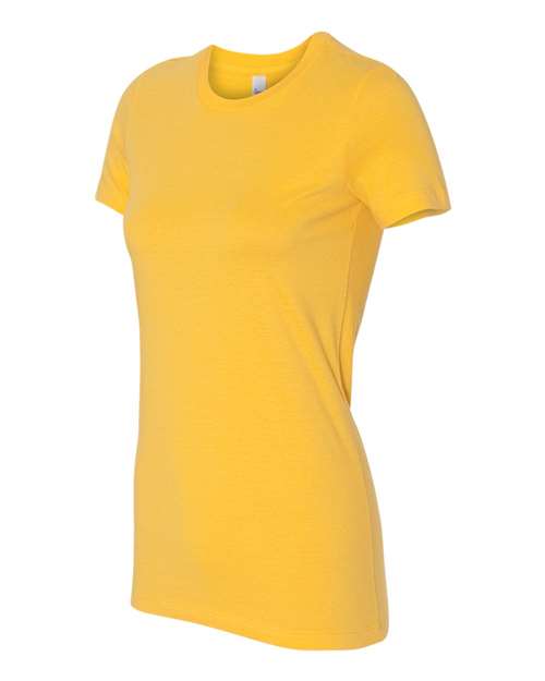 BELLA + CANVAS Women's Slim Fit Tee 6004 Gold