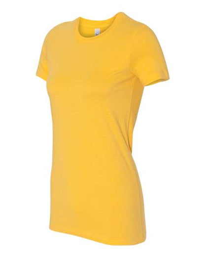 BELLA + CANVAS Women's Slim Fit Tee 6004 Gold
