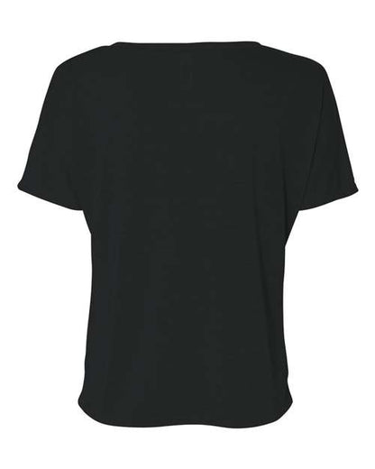 BELLA + CANVAS Women’s Slouchy V-Neck Tee 8815 Custom Embroidered Business Logo