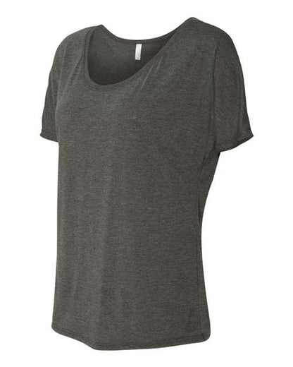 BELLA + CANVAS Women’s Slouchy Tee 8816 Custom Embroidered Business Logo