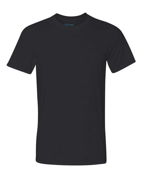 Gildan Performance® T-Shirt 42000 Black Custom Embroidered Business Logo