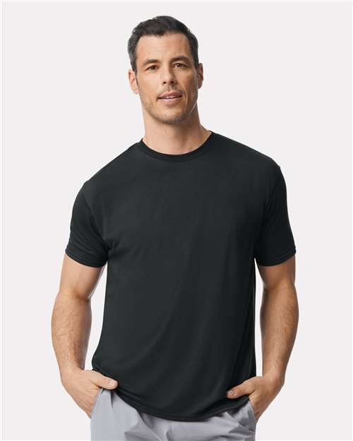 Custom Embroidered  Gildan Performance® T-Shirt 42000 Black