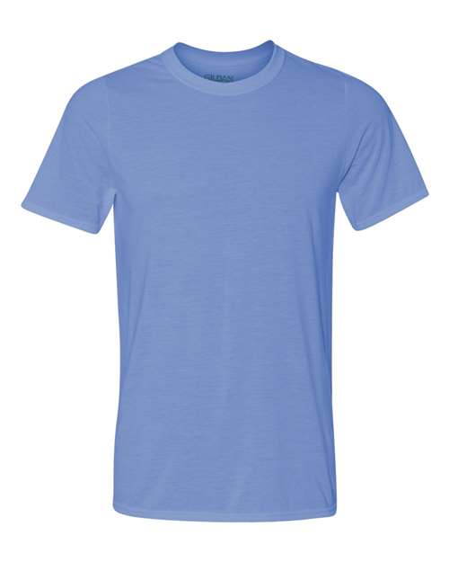Gildan Performance® T-Shirt 42000 Carolina Blue Custom Embroidered Business Logo