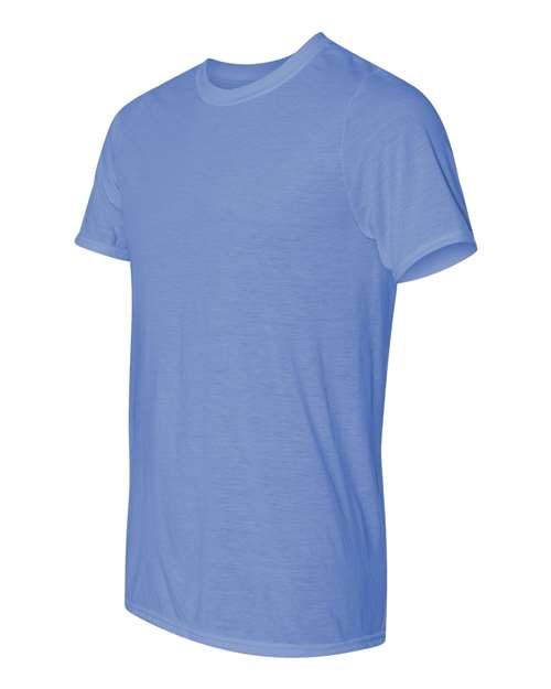Gildan Performance® T-Shirt 42000 Carolina Blue Custom Embroidered Business Logo