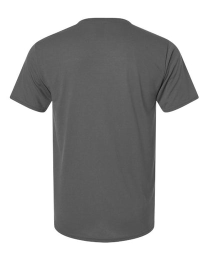 Gildan Performance® T-Shirt 42000 Carolina Blue Custom Embroidered Business Logo