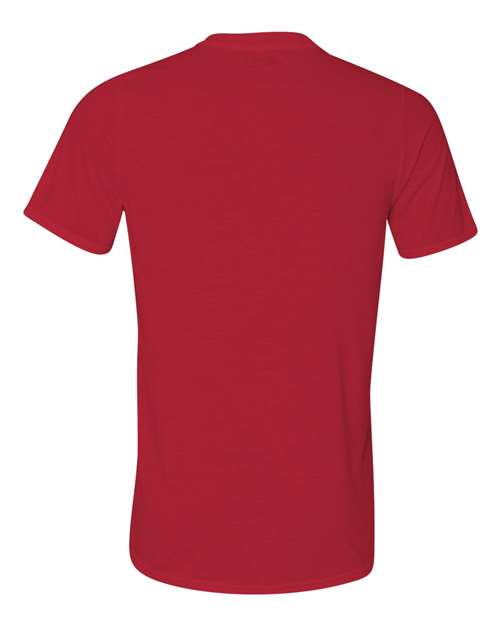 Gildan Performance® T-Shirt 42000 Red Custom Embroidered Business Logo