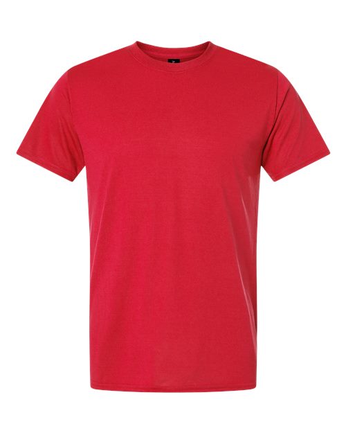 Gildan Performance® T-Shirt 42000 Purple Custom Embroidered Business Logo