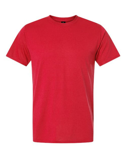 Gildan Performance® T-Shirt 42000 Purple Custom Embroidered Business Logo