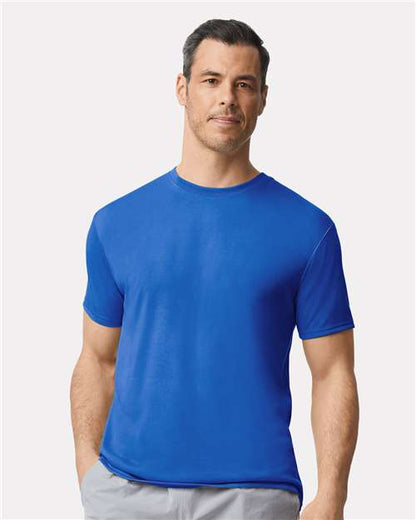 Custom Embroidered  Gildan Performance® T-Shirt 42000 Royal