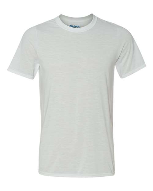Gildan Performance® T-Shirt 42000 White Custom Embroidered Business Logo
