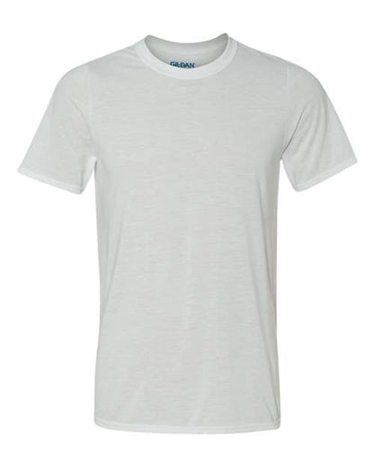Gildan Performance® T-Shirt 42000 White Custom Embroidered Business Logo