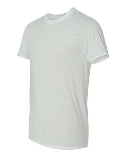 Gildan Performance® T-Shirt 42000 White Custom Embroidered Business Logo