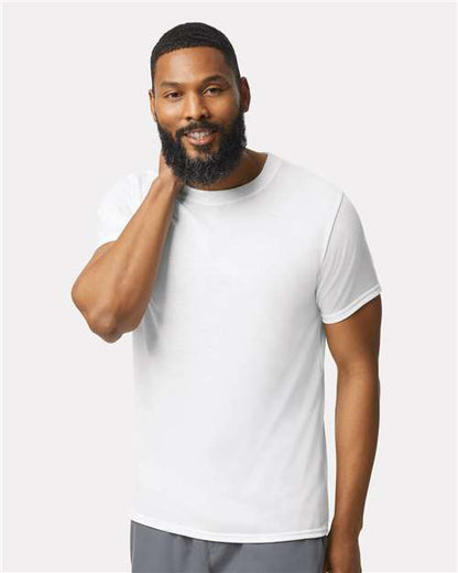 Custom Embroidered  Gildan Performance® T-Shirt 42000 White