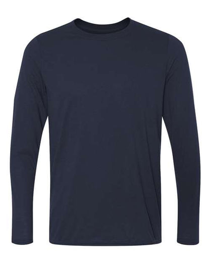 Gildan Performance® Long Sleeve T-Shirt 42400 Custom Embroidered Business Logo