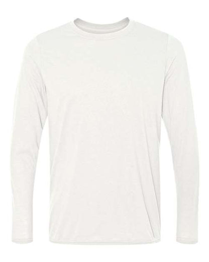 Gildan Performance® Long Sleeve T-Shirt 42400 Custom Embroidered Business Logo