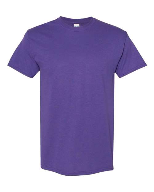 Gildan USA-Made Fine Jersey T-Shirt 5000 Lilac Custom Embroidered Business Logo