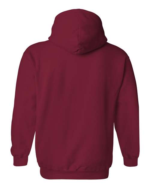 Gildan Heavy Blend™ Hooded Sweatshirt 18500 Black Custom Embroidered Business Logo