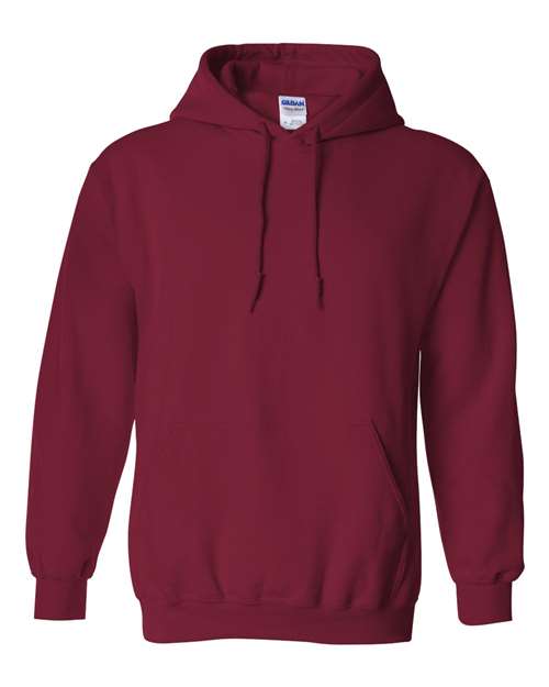 Gildan Heavy Blend™ Hooded Sweatshirt 18500 Black Custom Embroidered Business Logo