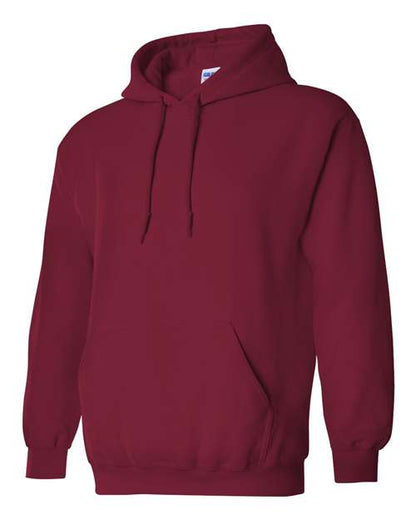Gildan Heavy Blend™ Hooded Sweatshirt 18500 Black Custom Embroidered Business Logo