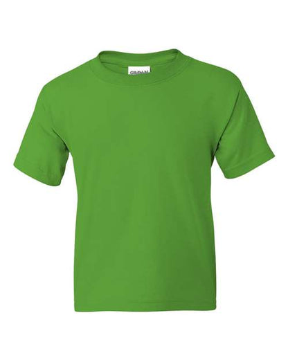 Gildan DryBlend® Youth T-Shirt 8000B Dark Heather Custom Embroidered Business Logo