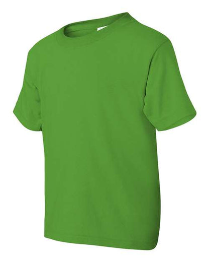 Gildan DryBlend® Youth T-Shirt 8000B Dark Heather Custom Embroidered Business Logo