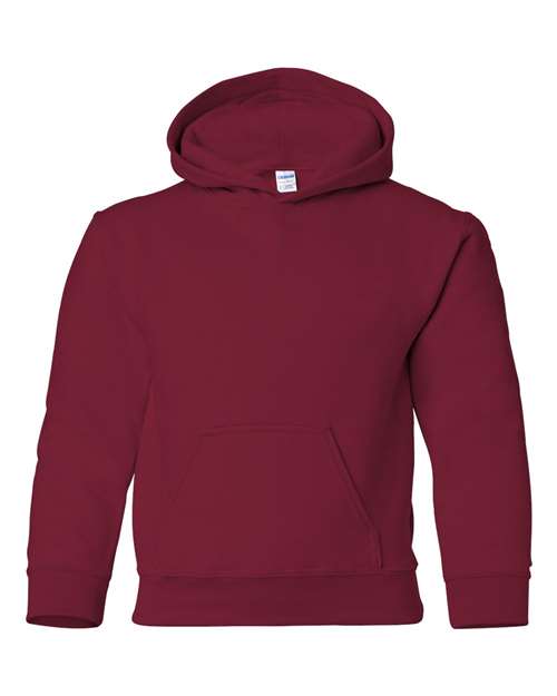 Gildan Heavy Blend™ Youth Hooded Sweatshirt 18500B Custom Embroidered Business Logo