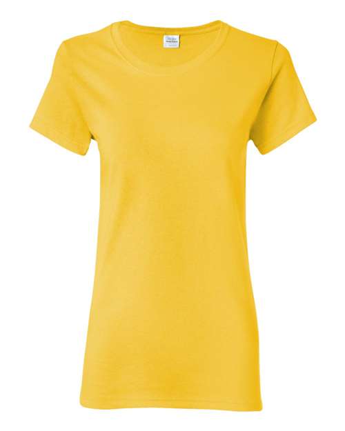 Gildan Heavy Cotton™ Women’s T-Shirt 5000L Daisy Custom Embroidered Business Logo