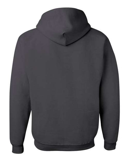 JERZEES NuBlend® Hooded Sweatshirt 996MR Cardinal Custom Embroidered Business Logo