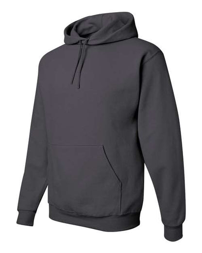 JERZEES NuBlend® Hooded Sweatshirt 996MR Cardinal Custom Embroidered Business Logo