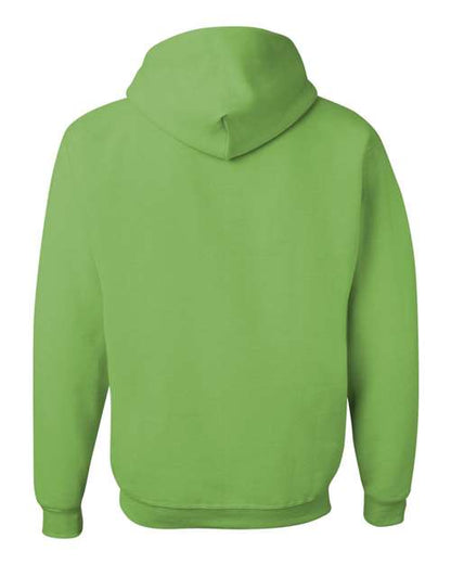 JERZEES NuBlend® Hooded Sweatshirt 996MR Kiwi Custom Embroidered Business Logo