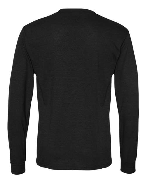 JERZEES Dri-Power® Performance Long Sleeve T-Shirt 21MLR Custom Embroidered Business Logo