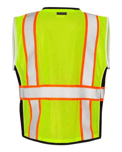 Kishigo Premium Black Series® Heavy-Duty Vest 1513-1514