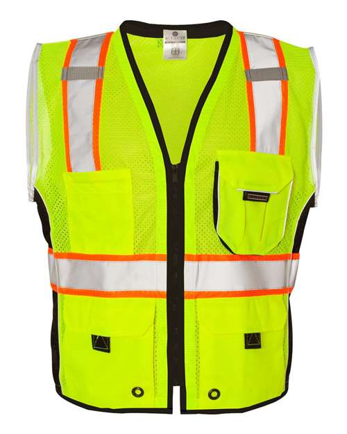 Kishigo Premium Black Series® Heavy-Duty Vest 1513-1514