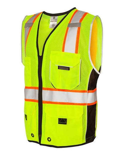 Kishigo Premium Black Series® Heavy-Duty Vest 1513-1514