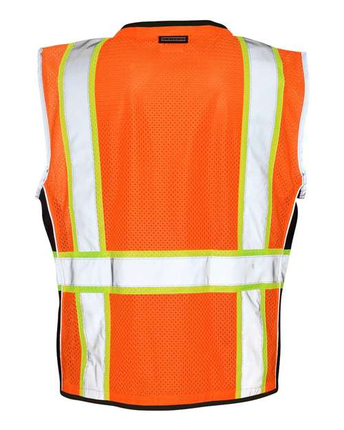 Kishigo Premium Black Series® Heavy-Duty Vest 1513-1514