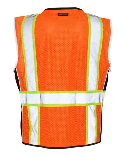 Kishigo Premium Black Series® Heavy-Duty Vest 1513-1514