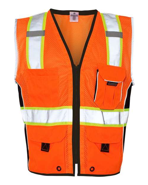 Kishigo Premium Black Series® Heavy-Duty Vest 1513-1514