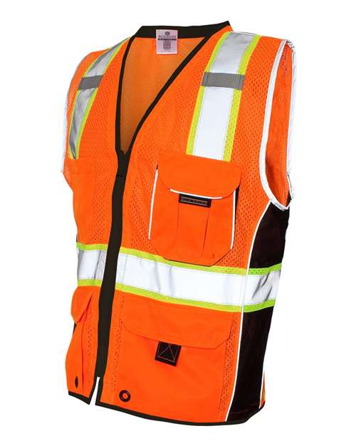 Kishigo Premium Black Series® Heavy-Duty Vest 1513-1514