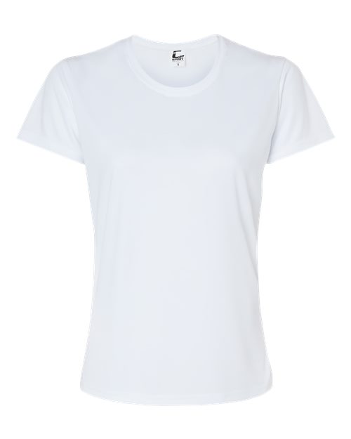C2 Sport Women’s Performance T-Shirt 5600 White