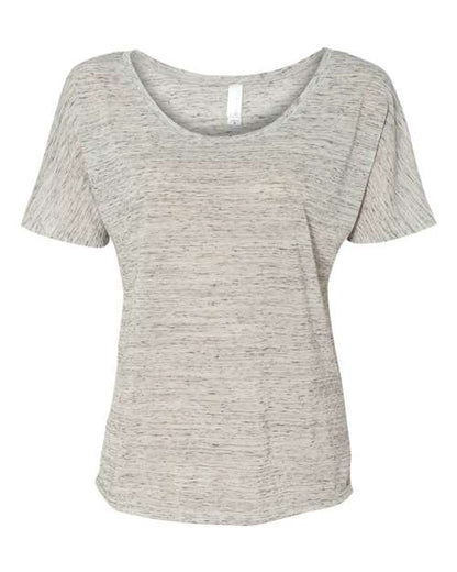 BELLA + CANVAS Women’s Slouchy Tee 8816 Custom Embroidered Business Logo