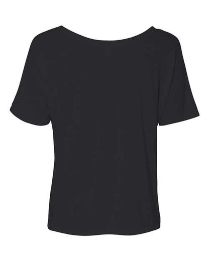 BELLA + CANVAS Women’s Slouchy Tee 8816 Custom Embroidered Business Logo