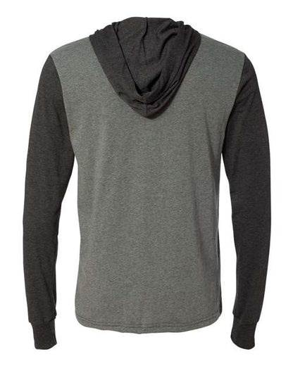 BELLA + CANVAS Jersey Hooded Long Sleeve Tee 3512