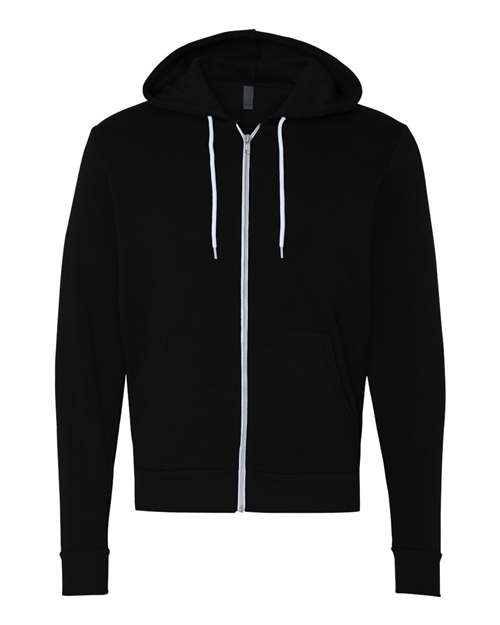 BELLA + CANVAS Sponge Fleece Full-Zip Hoodie 3739 Black
