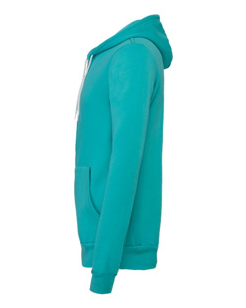 BELLA + CANVAS Sponge Fleece Full-Zip Hoodie 3739 Teal