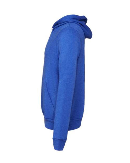 BELLA + CANVAS Sponge Fleece Full-Zip Hoodie 3739 True Royal